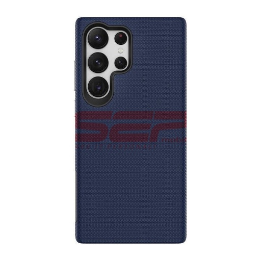 Husa TPU+PC Triangle Samsung Galaxy S24 Navy Blue