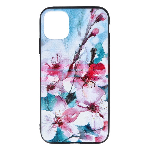 Husa TPU+PC UV Print 3D Apple iPhone 11 Flowers