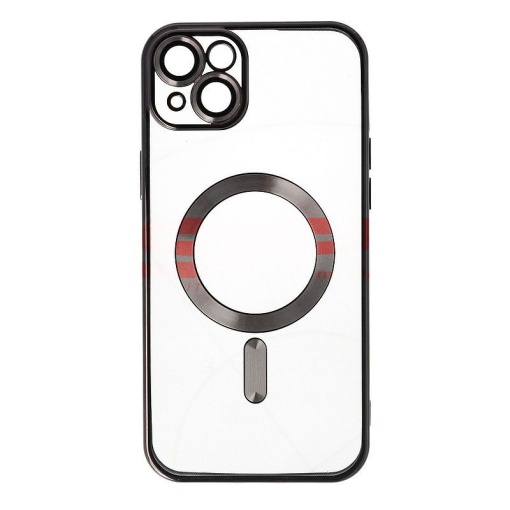 Husa TPU Plating Frame Magnetic Magsafe Apple iPhone 15 Plus Black