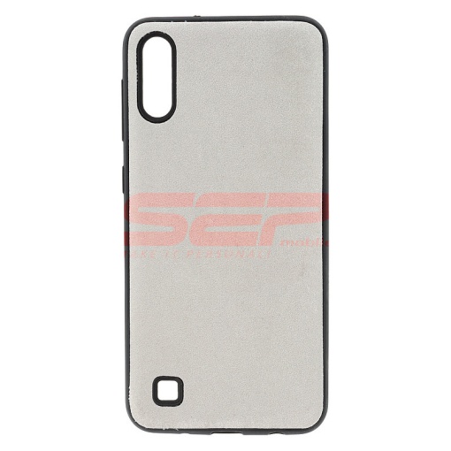 Husa TPU Velvet Samsung Galaxy A10 Silver