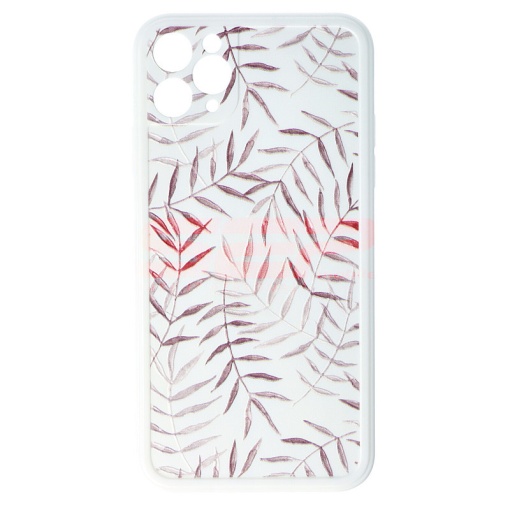 Husa TPU Vintage Leaves Apple iPhone 11 Pro Max Design 02