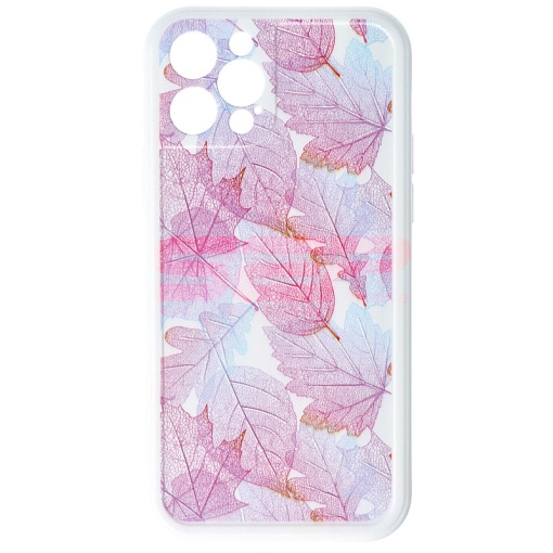 Husa TPU Vintage Leaves Apple iPhone 12 Pro Design 04
