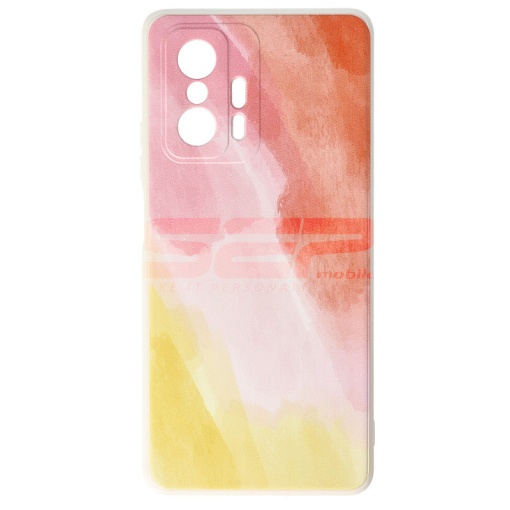 Husa TPU Water Print Xiaomi 11T Orange