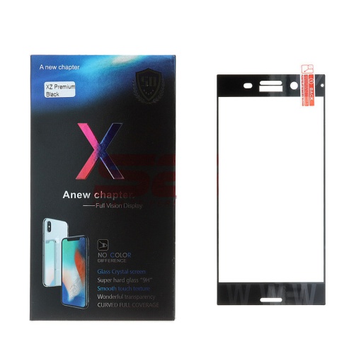Geam protectie display sticla 3D Sony Xperia XZ Premium BLACK