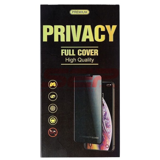 Geam protectie display sticla PRIVACY Full Glue Apple iPhone 16e