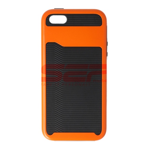 Husa 2 in 1 Hybrid Apple iPhone 5 ORANGE