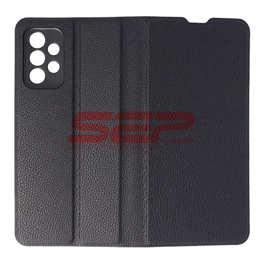 Husa FlipCover Leather Samsung Galaxy A52s Black