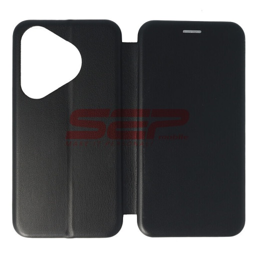 Husa FlipCover Round Huawei Pura 70 Black