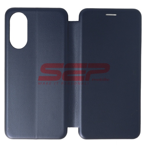 Husa FlipCover Round Oppo A78 5G Midnight Blue