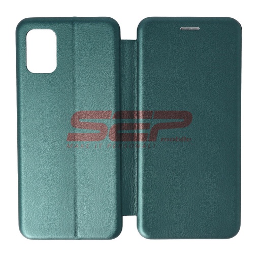 Husa FlipCover Round Samsung Galaxy A51 Sea Green