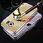 Husa Jelly Case Mirror Samsung Galaxy S6 Edge Plus GOLD