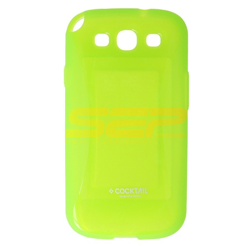 Husa silicon Cocktail Samsung I9300 Galaxy S3 VERDE