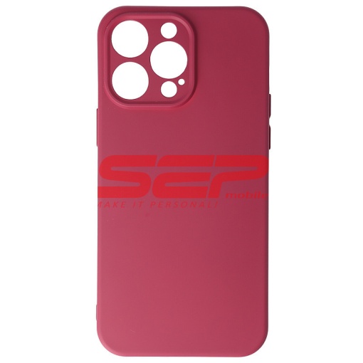 Husa silicon High Copy Apple iPhone 14 Pro Max Burgundy
