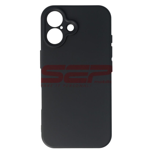 Husa silicon High Copy Apple iPhone 16 Black