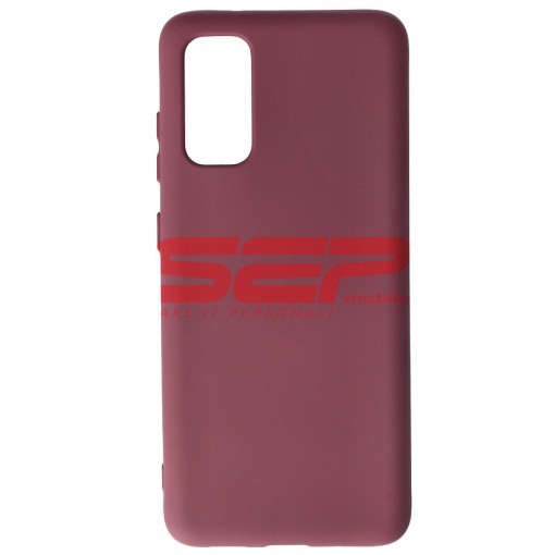 Husa silicon High Copy Samsung Galaxy S20 Plum