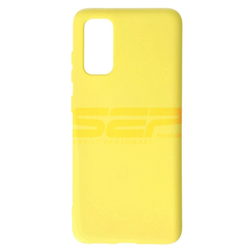 Husa silicon High Copy Samsung Galaxy S20 Yellow