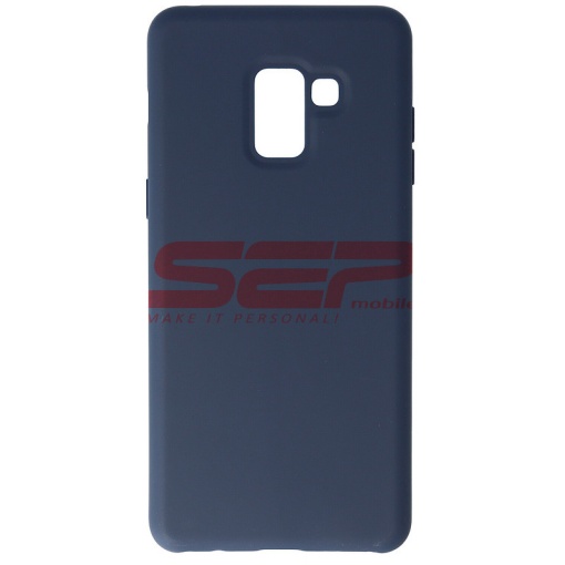 Husa silicon High Quality Samsung Galaxy A8+ 2018 Midnight Blue