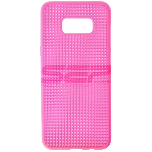 Husa silicon Mesh Case Samsung Galaxy S8 Plus FUCHSIA
