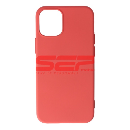 Husa silicon Square Liquid Apple iPhone 12 mini Red