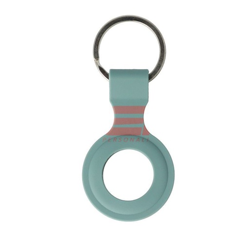 Husa silicon tip breloc pentru AirTag Midnight Green