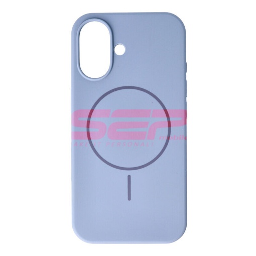 Husa Soft Silicone Magsafe Apple iPhone 16 Carbon Grey