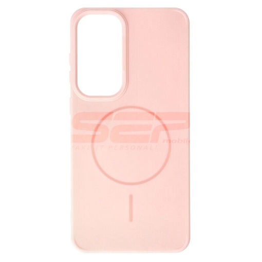 Husa Soft Silicone Magsafe Samsung Galaxy S25 Plus Pink