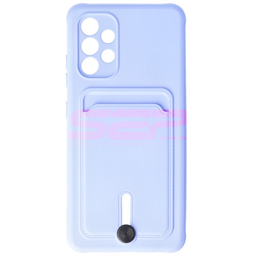 Husa TPU Card Holder Samsung Galaxy A32 4G Lavander
