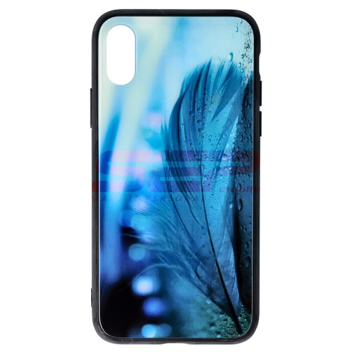 Husa TPU & Glass Apple iPhone XS Design 12