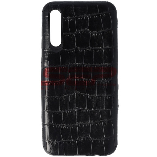 Husa TPU Leather Crocodile Samsung Galaxy A50 Black