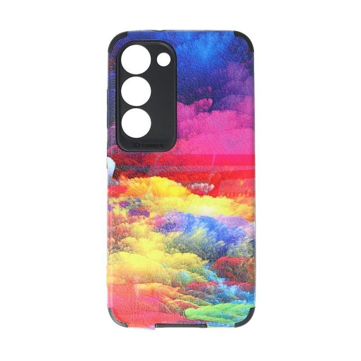 Husa TPU Leather Frosted Samsung Galaxy S23 Clouds