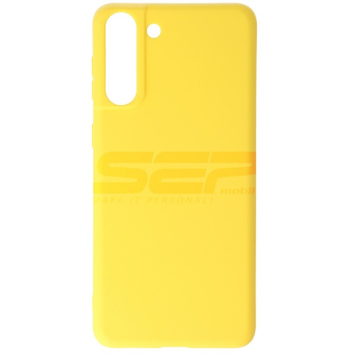 Husa TPU Matte Samsung Galaxy S21 Plus Yellow