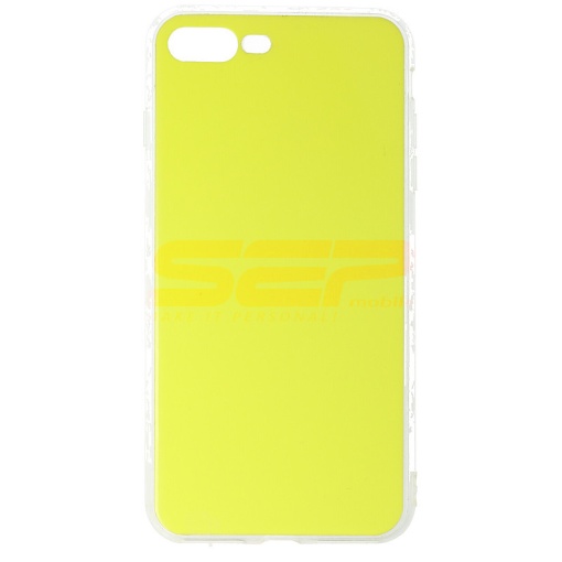 Husa TPU Mirror Apple iPhone 8 Plus YELLOW