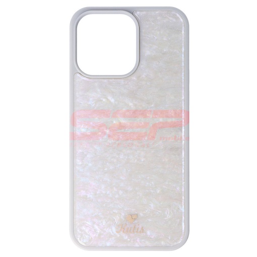 Husa TPU Natural Marble Apple iPhone 15 Pro Max Silver