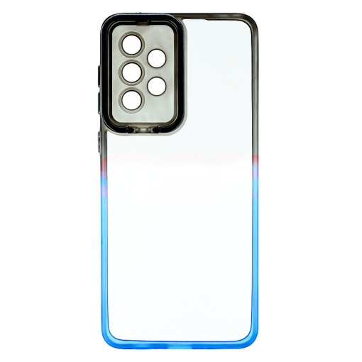 Husa TPU+PC Gradient Frame Samsung Galaxy A33 5G Black-Blue