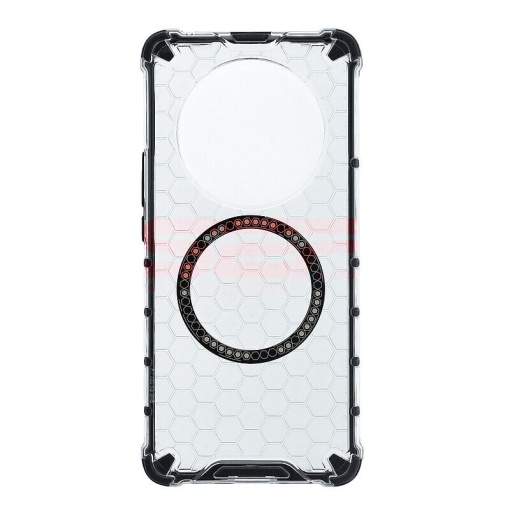 Husa TPU+PC Honeycomb Magsafe Honor Magic6 Lite Clear