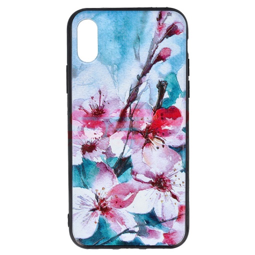 Husa TPU+PC UV Print 3D Apple iPhone X / XS Flowers