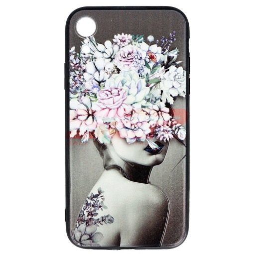 Husa TPU+PC UV Print 3D Apple iPhone XR Lady
