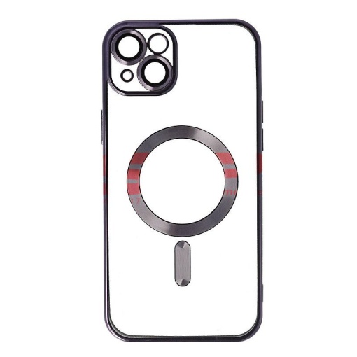 Husa TPU Plating Frame Magnetic Magsafe Apple iPhone 15 Plus Deep Purple