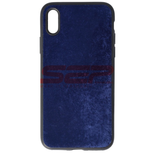 Husa TPU Velvet Apple iPhone X / XS Midnight Blue