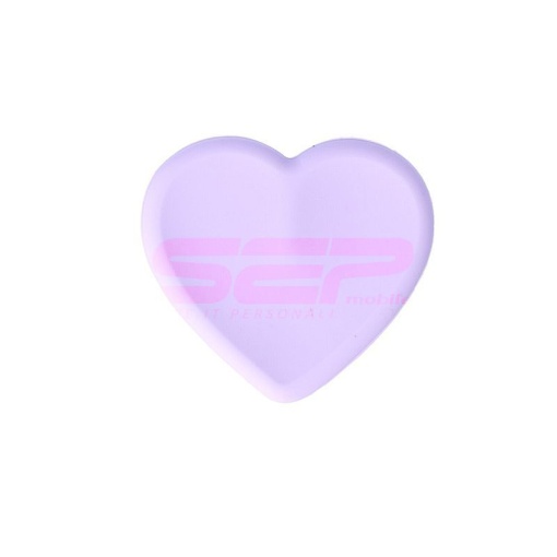Stand suport adeziv telefon Jelly Soft Heart Lavander