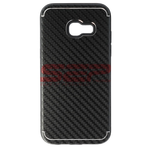 Husa ALU Carbon Samsung Galaxy A3 2017 Black