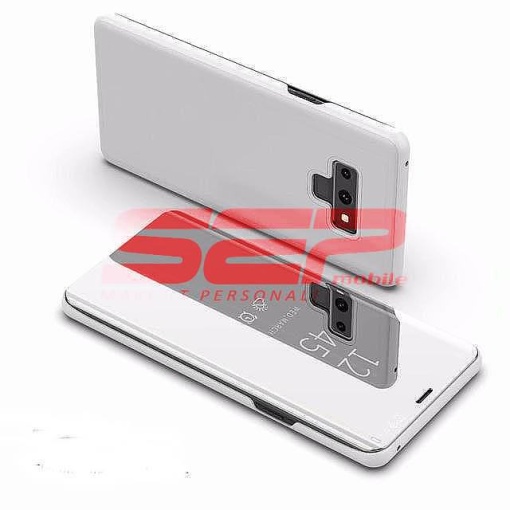 Husa Clear View Mirror Samsung Galaxy A30s Silver