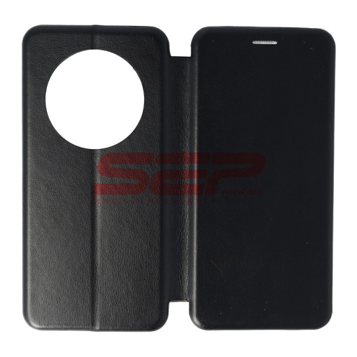 Husa FlipCover Round Honor Magic4 Pro Black