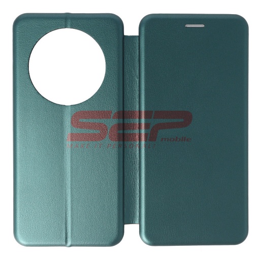 Husa FlipCover Round Honor Magic6 Lite Sea Green