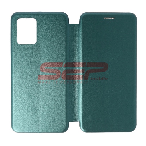 Husa FlipCover Round Motorola Moto E13 Sea Green