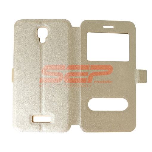 Husa FlipCover Smart View Allview P7 Pro GOLD
