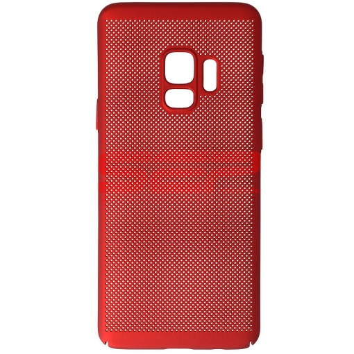 Husa Metallic Mesh Samsung Galaxy S9 RED
