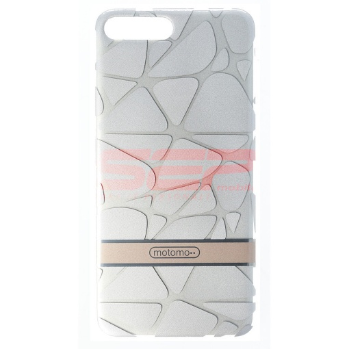 Husa Motomo 3D Stones Apple iPhone 8 Plus SILVER