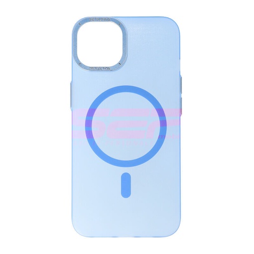 Husa PC MetalRing Magsafe Apple iPhone 13 Blue