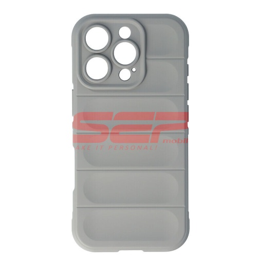 Husa Rubber Silicone Apple iPhone 16 Pro Silver